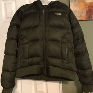 NorthFace Dark Green Winter Jacket